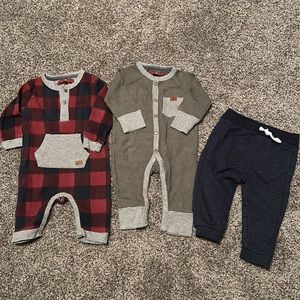 HUGE 70+ Piece Lot 0-3 Baby Infant Boy Clothes